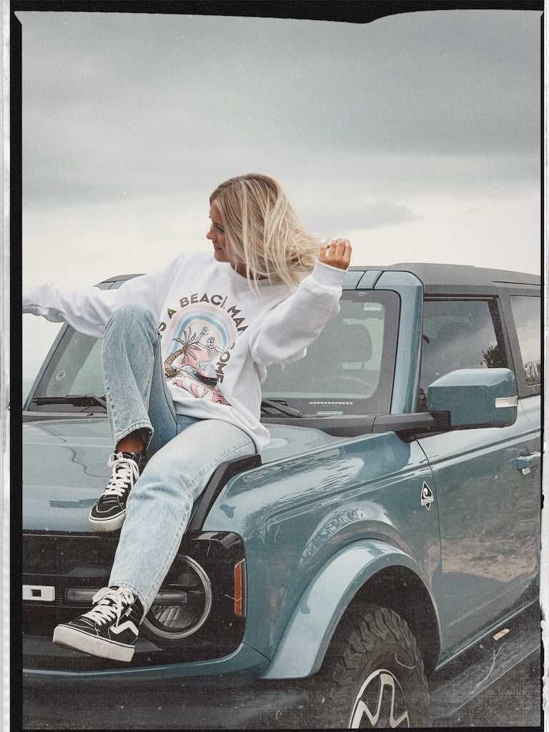 Beach Dreams Vintage Crewneck